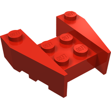 Brick Wedged 3 x 4 [Stud Notches] (50373)