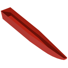 Boat Hull 48 x 6 x 4 1/3 (50821)