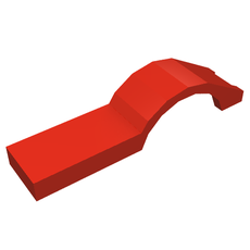Wheel Arch, Mudguard 1 x 4 1/2 (50947)