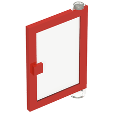 Door 1 x 4 x 5 Right with Trans-Clear Glass (73194c01)