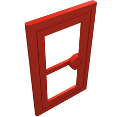Door 1 x 3 x 4 with Glass (7930)