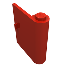 Door 1 x 3 x 3 Right with Window and Horizontal Handle (802a)