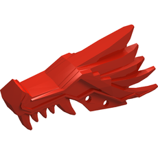 Creature Body Part, Dragon Head Upper Jaw [Plain] (93070)