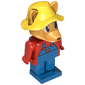 Fabuland Figure Fox 2 with Yellow Hat