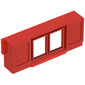 Window 1 x 6 x 2 with Shutters, without Glass for Slotted Bricks