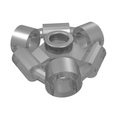 Plate Special 1 x 1 with Stud, 3 Bars and 3 Bar Holes (20612)