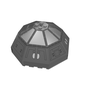 Windscreen 10 x 10 x 4 Octagonal Canopy with TIE Print