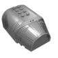 Windscreen 6 x 8 x 3 Curved Canopy Millennium Falcon Print