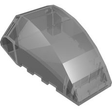 Windscreen 6 x 4 x 2 Wedge Curved (41883)