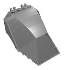 Windscreen 8 x 6 x 4 with Locking Dual 2 Fingers (62694)