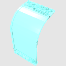 Panel 6 x 6 x 9 Curved Top (2572)