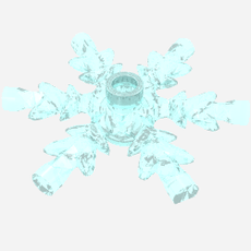 Snowflake / Star 4 x 4 (42409)