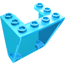 Windscreen 3 x 4 x 4 Inverted, Rounded Top Inside Edges, Cut-Out Bottom Inside Edges (72475)