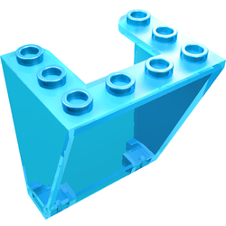 LEGO PART 72475 Windscreen 3 x 4 x 4 Inverted, Rounded Top Inside Edges ...
