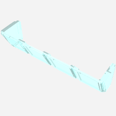 Glass for Window 2 x 8 x 2 Boat (89649)