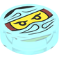 Tile Round 1 x 1 with Ninjago Trapped Nya Print