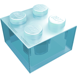 LEGO part LDraw render in color 43 - Trans-Very Lt Blue LEGO part LDraw render in color 43 - Trans-Very Lt Blue