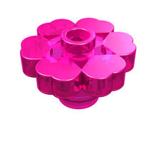 Plant, Flower 2 x 2 - Round [Open Stud] (4728)