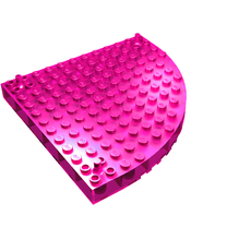 Brick Round Corner 12 x 12 with 3 Support Pegs (47376)