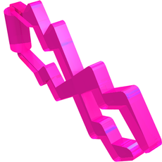 Wave / Lightning Angular, Double (59233)