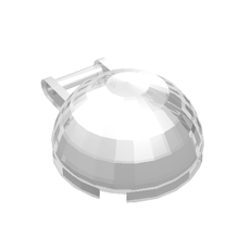 Windscreen 4 x 4 x 1 2/3 Canopy Half Sphere with Handle (18990)