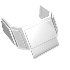 Glass for Train Front Sloping Top (2918)