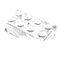 Light Brick 4.5V 2 x 4 with Removable Bulb