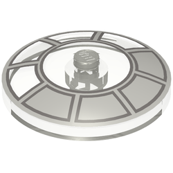 Dish 4 x 4 Inverted [Radar] with Millennium Falcon Cockpit Print