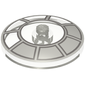 Dish 4 x 4 Inverted [Radar] with Millennium Falcon Cockpit Print