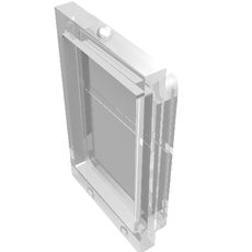Glass for Train Door Lip On Top and Bottom (4183)