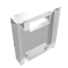 Box 2 x 2 x 2 Door with Slot (4346)