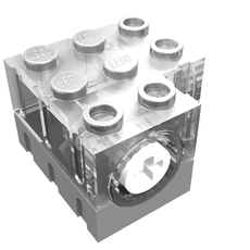 Technic Gearbox 3 x 3 x 1.667 Corner [Complete Assembly] (45360c01)