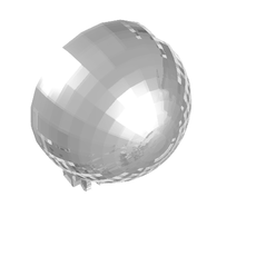 Windscreen 6 x 6 x 3 Canopy Half Sphere with Dual 2 Fingers (50747)