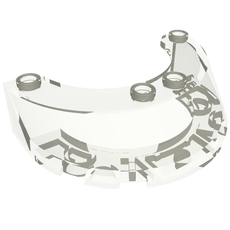 Windscreen 4 x 6 x 1 Round (76796)