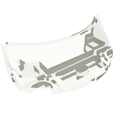 Windscreen 2 x 4 Half Dome (81911)
