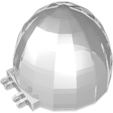 Windscreen 8 x 8 x 5 Dome with Dual 2 Fingers (85962)