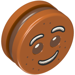 Minifig Head Special, Gingerbread Man