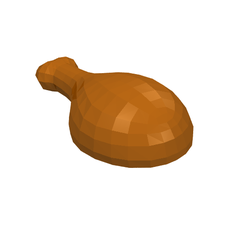 Food Turkey Drumstick [Short] - 20mm Round Opening (33057)