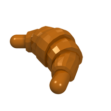 Food Croissant - Rounded Ends (33125)