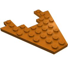 Wedge Plate 8 x 8 with 3 x 4 Cutout (6104)