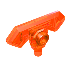 Weapon Axe Head with Bar (22407)