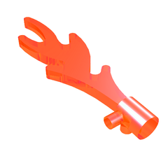 Wave / Flame Rounded with Base Pegs (6126a)