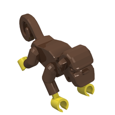 Animal, Monkey [Complete Assembly] (2550c01)