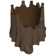 Plant, Tree 6 x 6 Hollow Stump (30131)