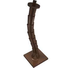 Plant, Palm Tree Base and Trunk 4 x 4 (30338)