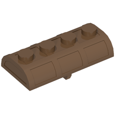 Treasure Chest Lid [Thin Hinge] (4739b)
