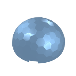 Dome Hemisphere 4 x 4 Multifaceted