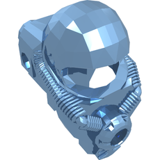 Helmet - Space with 2 Rear Studs (71966)