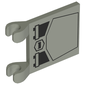 Flag 2 x 2 Square [Thin Clips] with SW MINI AT-ST Print