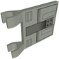 Flag 2 x 2 Square [Thin Clips] with SW TIE Bomber Rectangles Print